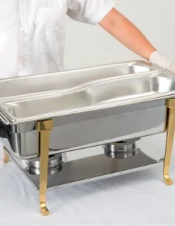 Barre Intermédiaire Longue pour Bac de Buffet GN 2/4 - Pujadas