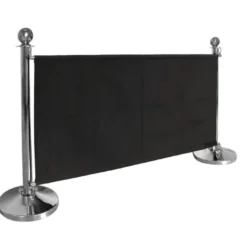 Barrière en toile noire de 1,43 m - Bolero