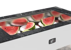 Base de Buffet Réfrigéré Cuve Froid - Froid Ventilé +2/+6ºC - L 875 mm - Sayl