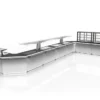 Base de Buffet Réfrigéré Plaque Froide avec Bacs - 1300x700 mm - SAYL