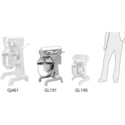 Batteur Planétaire Professionnel 20 Litres - Buffalo
