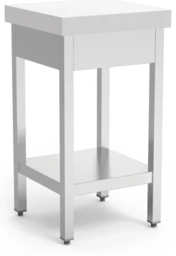 Billot de Boucher en Polyéthylène Rouge et Inox Modèle Advanced - Fricosmos
