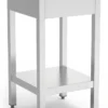 Billot de Boucher en Polyéthylène Blanc et Inox Modèle Advanced - Fricosmos