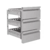 Bloc Tiroirs 1/3 pour Table Réfrigérée - Combisteel