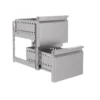 Bloc Tiroirs 1/2 pour Table Réfrigérée - Combisteel