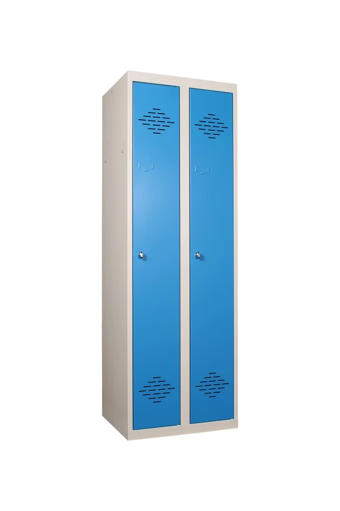 Bloc 2 Vestiaires Soudés Industrie Propre - L 600 mm