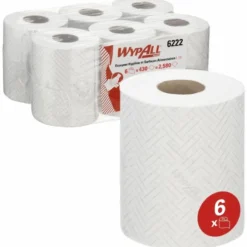 Bobine blanc 430F - Lot de 4 colis de 6 - Kimberly Clark