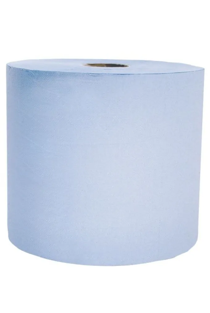 Bobine bleu ecolabel 1000F 23.1x23cm colis de 10 bobines - Mp Hygiene