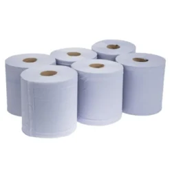 Bobines de Papier d'Essuyage pour Distributeur à Dévidage Central - Lot de 6 - Tork - CL129