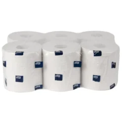 Bobines de Papier d'Essuyage pour Distributeur à Dévidage Central - Lot de 6 - Tork - CL128