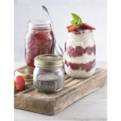 Bocal en verre pour conserves couvercle à vis - Kilner 250 ml