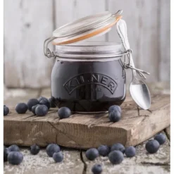 Bocal en verre pour conserves avec clip - Kilner 0,5 L