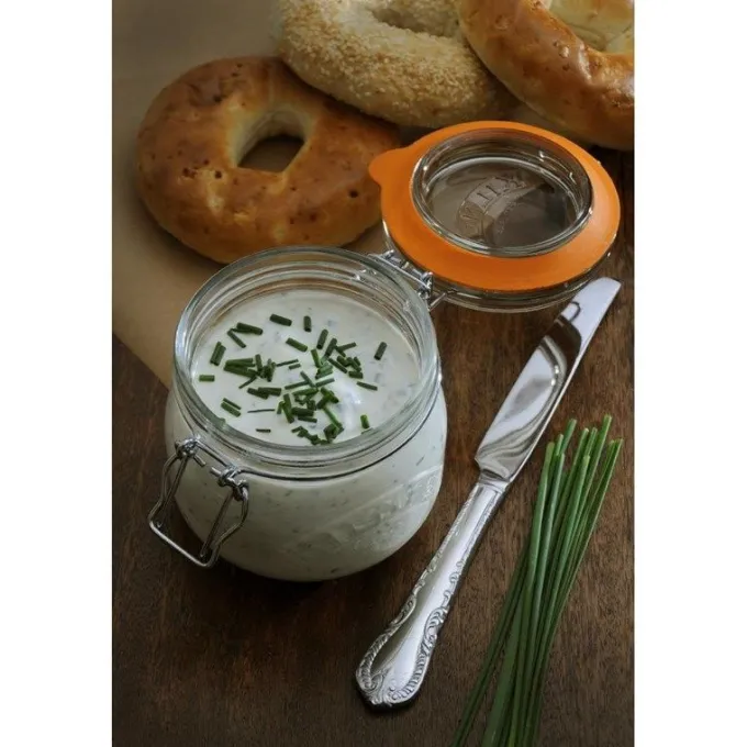 Bocal en verre pour conserves avec clip - Kilner 0,5 L