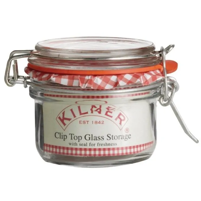Bocal en Verre pour Conserves avec Vlip - 1 L - Kilner
