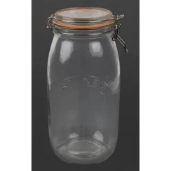 Bocal pour conserves en verre avec clip - Kilner 3 L