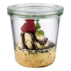 Bocaux en Verre avec Couvercle Weck 290 mL - Lot de 6 - APS