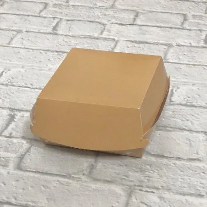 Boite Bio à Hamburger 12x12cm - Lot de 800 - SDG