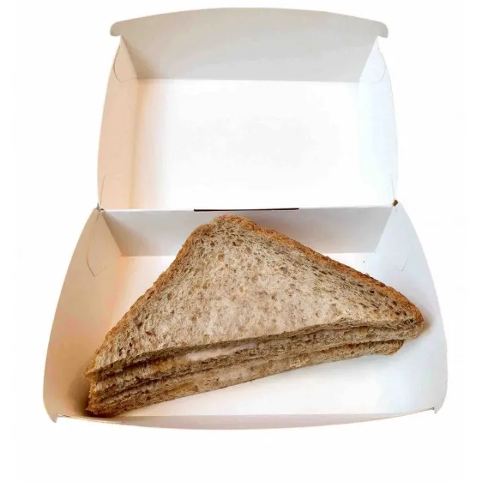 Boite Bio Rectangulaire à Hamburger - Lot de 500 - SDG