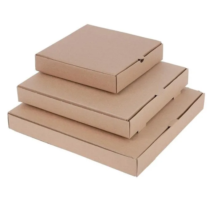 Boite à Pizza Carton Kraft 230 mm Lot de 100