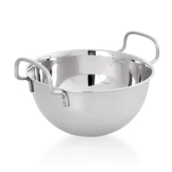 Bol a mélanger en Acier au nickel-chrome 6,5 L H 160 mm - Was Germany
