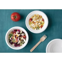 Bol en Bagasse Compostable 300 ml - Lot de 50 - Fiesta Green