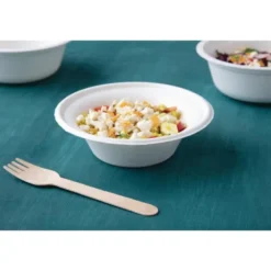 Bol en Bagasse Compostable 300 ml - Lot de 50 - Fiesta Green