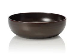 Bol en Grès 2 L Marron métallisé H 85 mm Ø 260 mm - Was Germany