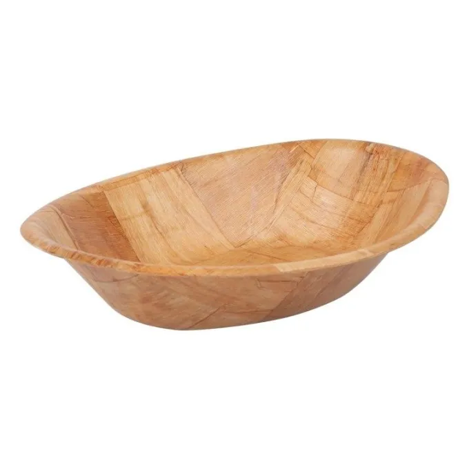 Bol ovale en bois grand