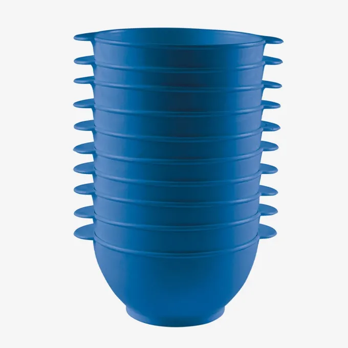 Bols à anses 50 cl Gilactiv®- Lot de 10 - bleu - Gilac