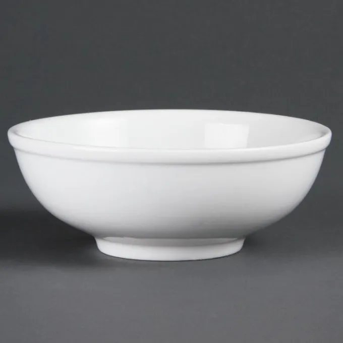Bols à nouilles chinoises blancs 190mm Olympia - Lot de 6