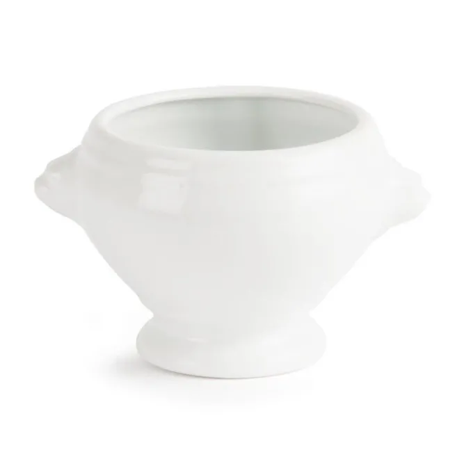Bols à soupe tête de lion blancs 105mm Olympia - Boite de 6