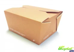 Boîte Alimentaire en Carton Biodégradable - SDG - Lot de 250