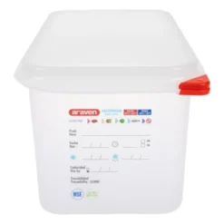 Boîte Alimentaire 6 L GN 1/3 - Carton de 4 - Araven