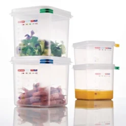 Boîte Alimentaire 1,7 L GN 1/6 - Lot de 4 - Araven