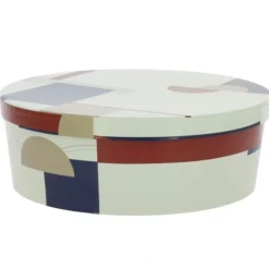 Boîte Carton Ronde Empilable Terracotta Ø33 Lot de 10 - Créapak