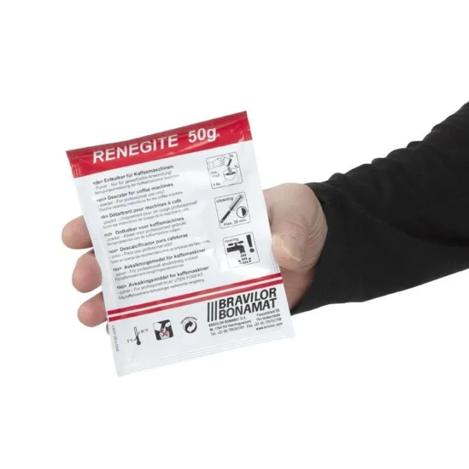 Boîte de 15 Sachets de Détartrant 50g - Bravilor Renegite