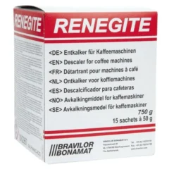 Boîte de 15 Sachets de Détartrant 50g - Bravilor Renegite