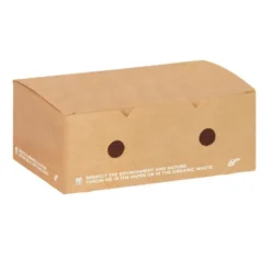 Boîte en Carton Biodégradable à Emporter - SDG - Lot de 350