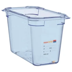 Boîte hermétique bleue en ABS sans BPA - Araven GN 1/3