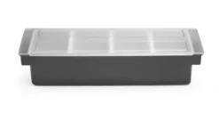 Boîte à ingrédients - 4 bacs Bar up 480x150x(H)100mm - Hendi