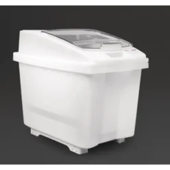 Boîte à ingrédients transparente avec roulettes - Araven 100 L