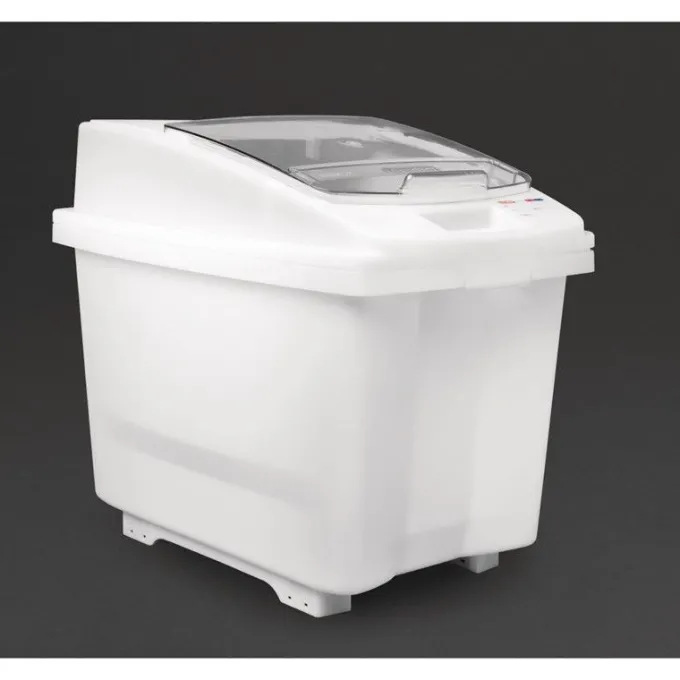 Boîte à ingrédients transparente avec roulettes - Araven 100 L