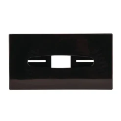 Boîte à Mouchoirs Rectangulaire Noire - Bolero