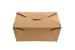 Boîte repas americaine en carton kraft 2880 ml - 200 unités - Betik