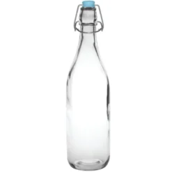 Bouteille d'Eau en Verre 1 L - Lot de 6 - Olympia