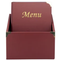 Box cartes-menu 1er prix Basique - BORDEAUX - contenant 10 cartes - Avec chacunes 8 vues. - Securit