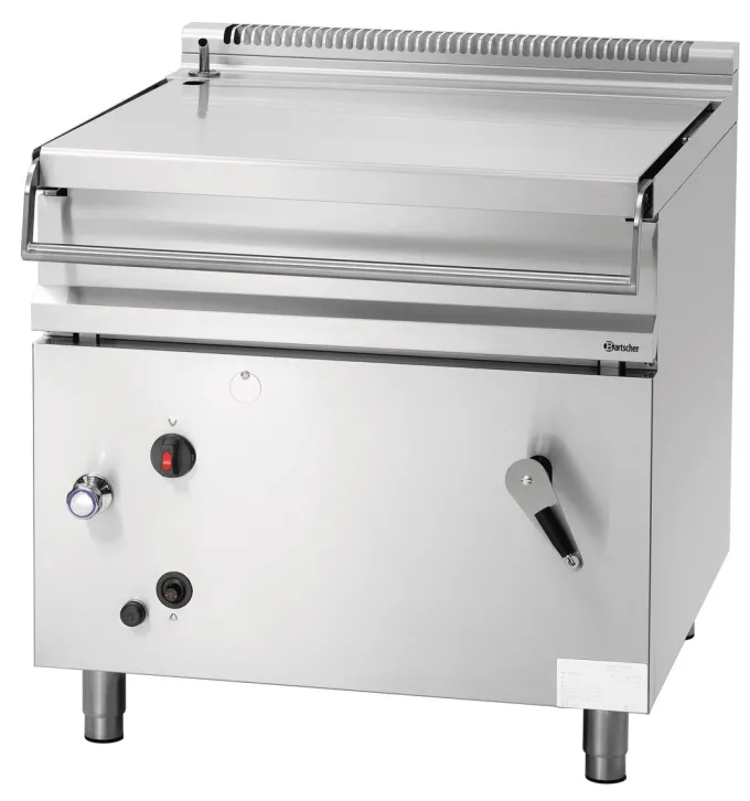 Braisière Basculante à Gaz Professionnelle - 80 Litres - Bartscher