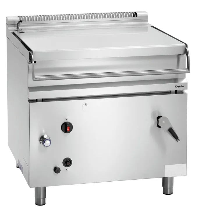 Braisière Basculante à Gaz Professionnelle - 80 Litres - Bartscher