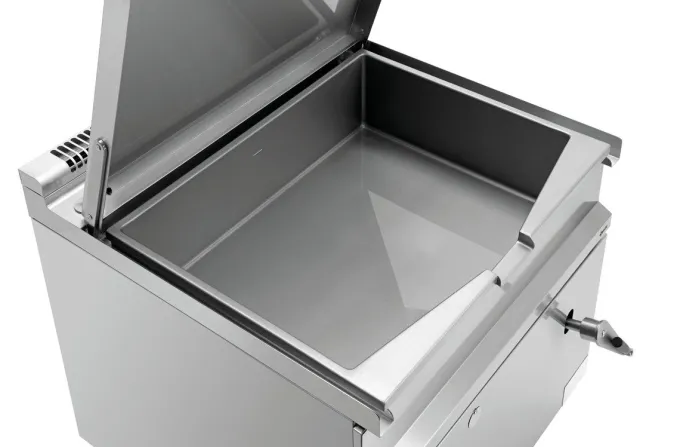 Braisière Basculante à Gaz Professionnelle - 80 Litres - Bartscher