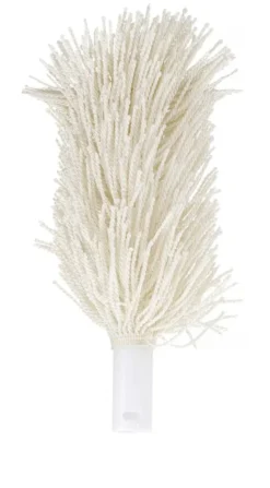 Brosses pour polisseur à verres - 2 pièces - Moyen - Blanc - 205x55mm - Hendi